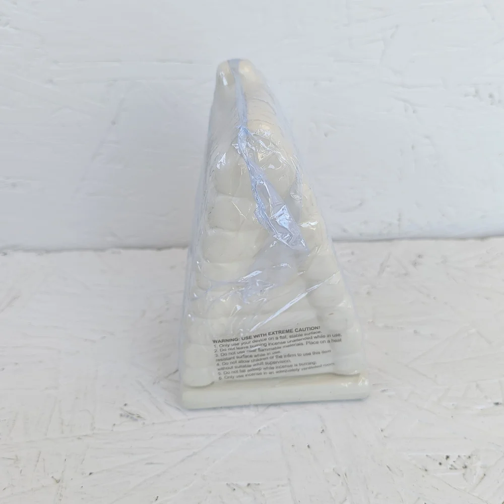TARGET | White Log Cabin Incense Burner New In Package